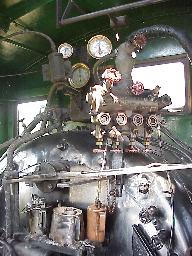 Inside view, from engineer's positon.